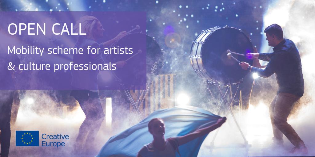 AerowavesEurope's tweet photo. #MondayMotivation @europe_creative has launched a call for organising the next 🇪🇺mobility scheme for artists &amp; culture professionals.
Help them take #creativemobility to the next level! Have a look &amp; apply before 27 Sep 👉https://t.co/U1dO1MUDwc 
#EuropeForCulture https://t.co/kAsPwQWzdp