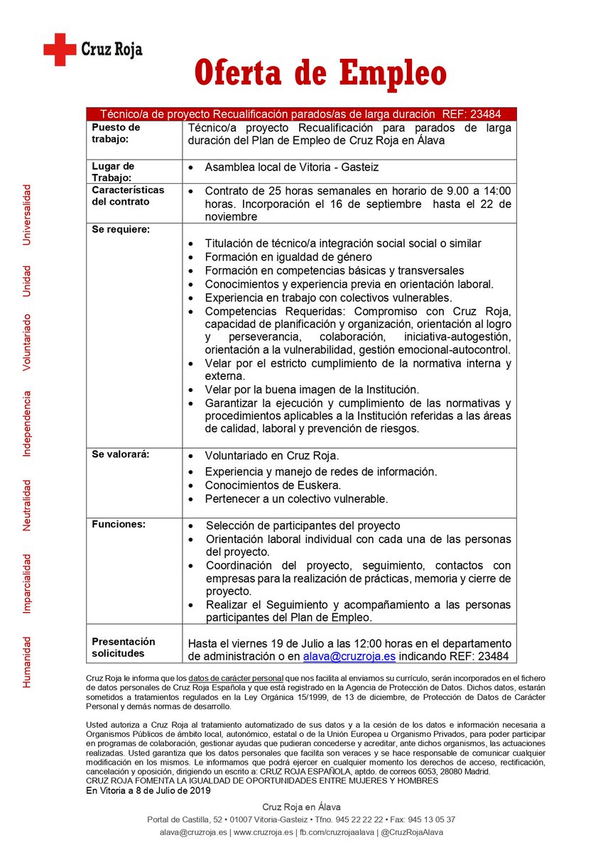 Cruz Roja en Álava tweet media