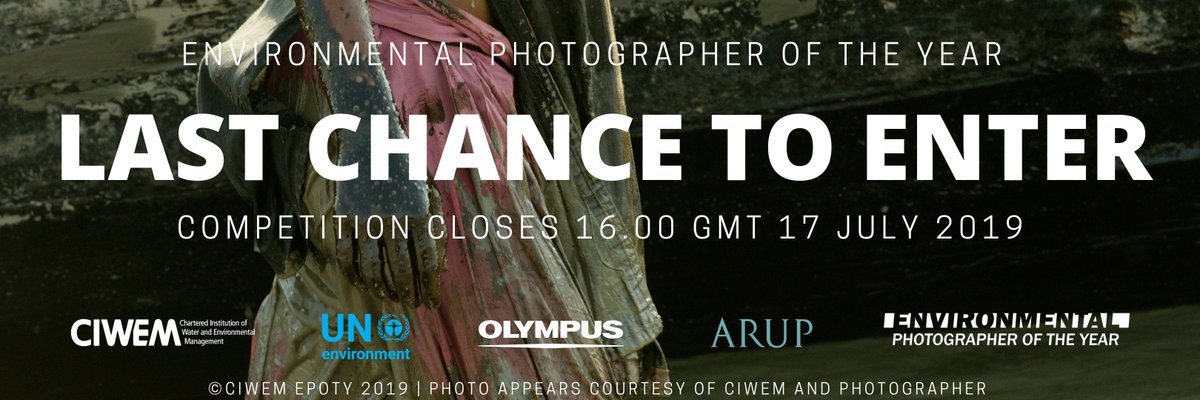 2 days left to #enter!! ciwem.org/awards/environ… #CompetitionTime #EnterNow #photography
