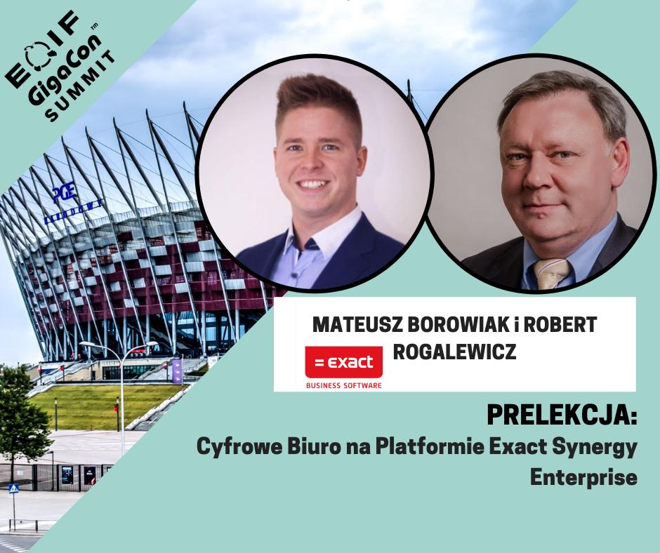 🏢"Cyfrowe Biuro na Platformie Exact Synergy Enterprise"- tak brzmi temat prelekcji na konferencji Summit EOIF <a href="/GigaCon_conf/">GigaCon Conferences</a>, który wygłoszą przedstawicie 👥firmy Exact: Mateusz Borowiak oraz Robert Rogalewicz.
📝Zapraszamy do rejestracji pod linkiem: gigacon.org/event/eoif_sum…