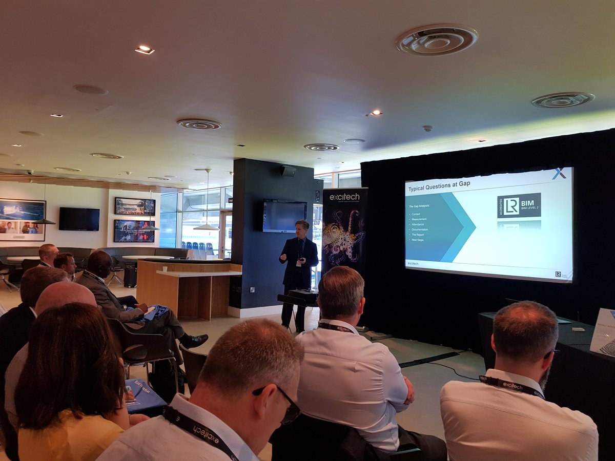 Our very own <a href="/DarynFitz/">Daryn Fitz</a> delivering his session with a #BIMlevel2 deep dive and a breakdown of #ISO19650. 
#ISO #ISOstandard #BIM