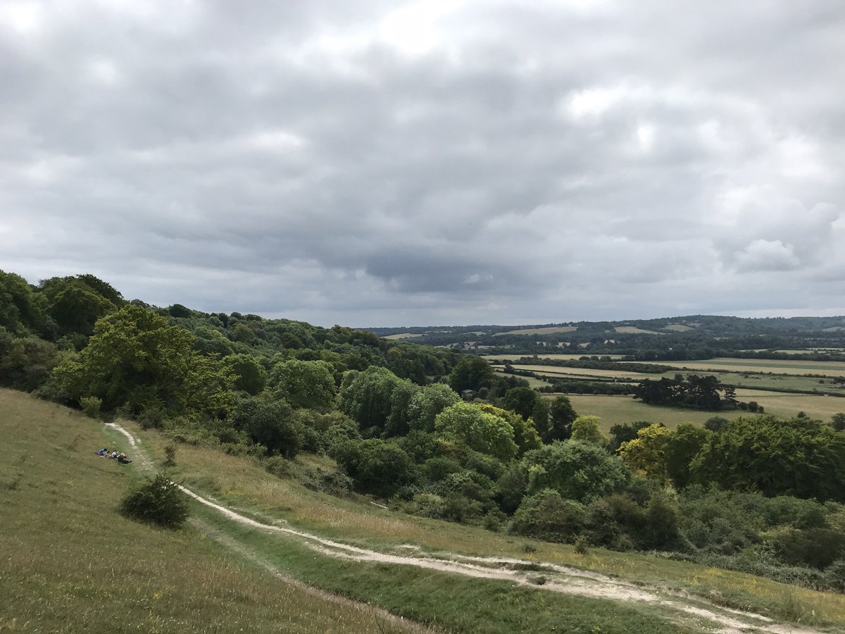 Started the Ridgeway Walk yesterday, in reverse from Ivinghoe Beacon, with a group of friends. This view is from Pitstone Hill and just one part of the beautiful countryside and woods we travelled through. #wellbeing #forestbathing #goodfriends #company #theridgeway #getwalking