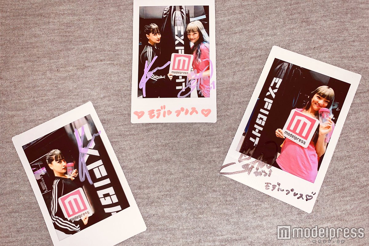 modelpress's tweet photo. 【プレゼント💕】

#藤井夏恋 #須田アンナ 直筆サイン入りシェイカーを2名様に、チェキを3名に🎁

①モデルプレスをフォロー＆このツイートをRT
②このツイートにリプ
で応募完了✌

7/29 19時〆切！当選通知はDMにて💌

イベント詳細はこちら🔻
https://t.co/eW3Jqf37U5

@Egirlsofficial_ #Egirls https://t.co/5LS2xXTKDh