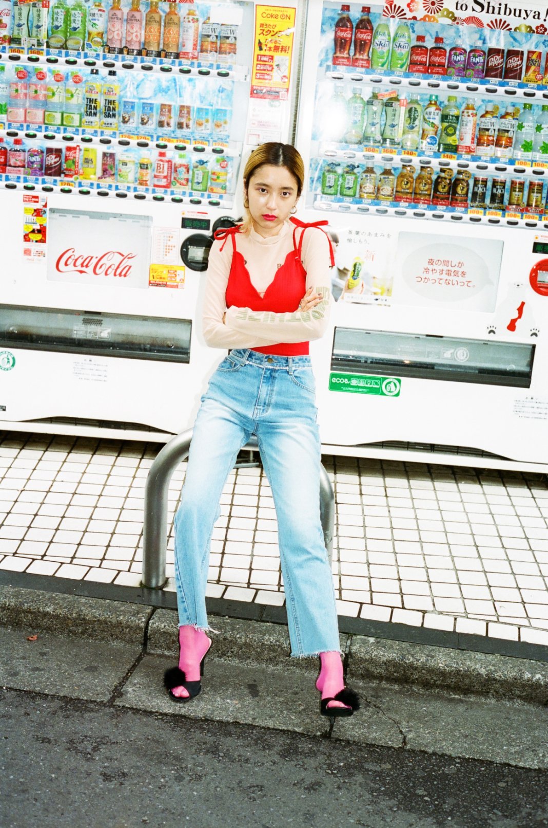 Yummy Mart ヤミーマート Yummy Mart Snap 水着もデニムなどを合わせればファッションアイテムとしても楽しめます あなたの着こなし方を見つけて Model Meririn One Peace ｙｍリブスカラップ水着 T Co Aqaolwc4lw Yummymart Snap Harajuku