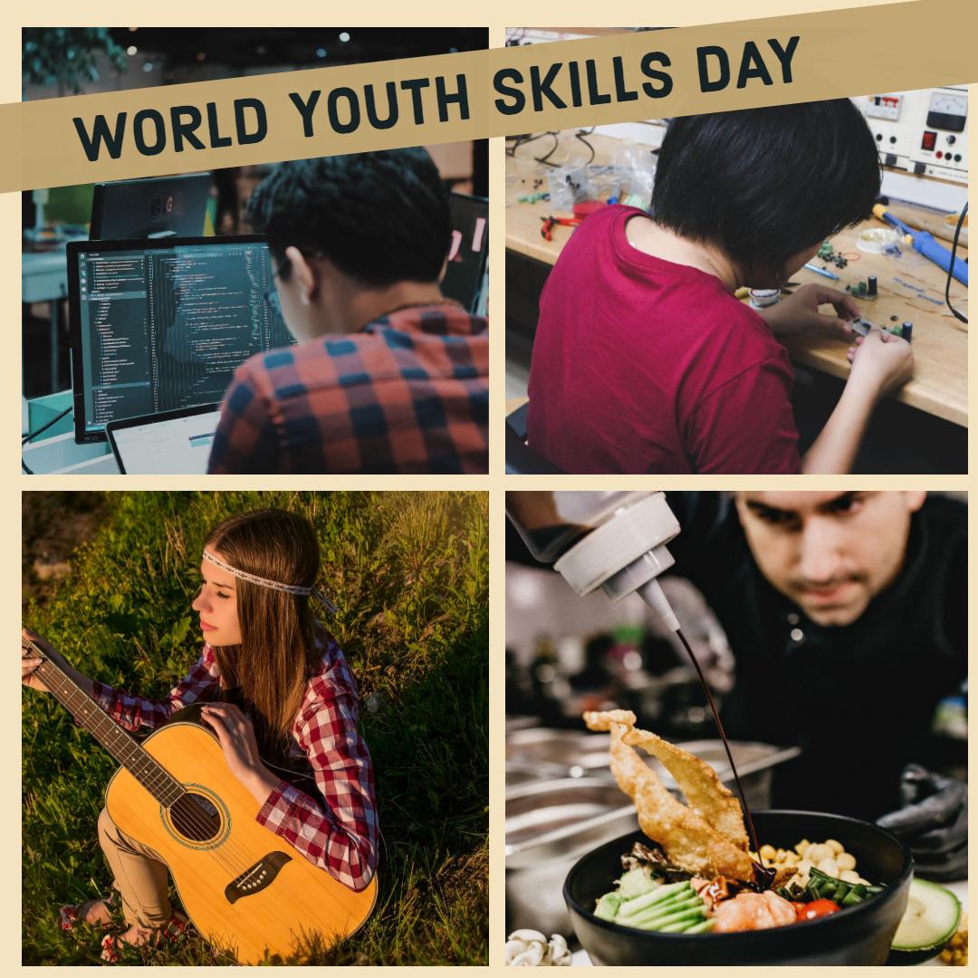 Today is #WorldYouthSkillsDay encouraging 16-24 year olds to learn a new skill to tackle the increased risk they face of unemployment. What skill would you like to learn/happy you have learnt and why?
 
#RestorativeWales #SkillsChangeLives #WYSD