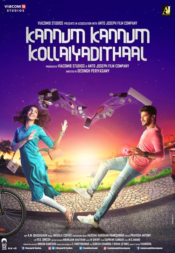 dulQuer's tweet photo. The moment their eyes met, their hearts were stolen…
How? Where? Why? Stay tuned to know!
#KannumKannumKollaiyadithaal
@riturv @RakshanVJ @niranjaniA @_Vinothkumar_S @desingh_dp @IamAntoJoseph @andhareajit @viacom18studios @masalacoffee @Sooraj_music @iambhaskaran @DoneChannel1 https://t.co/by9NjT6kKL