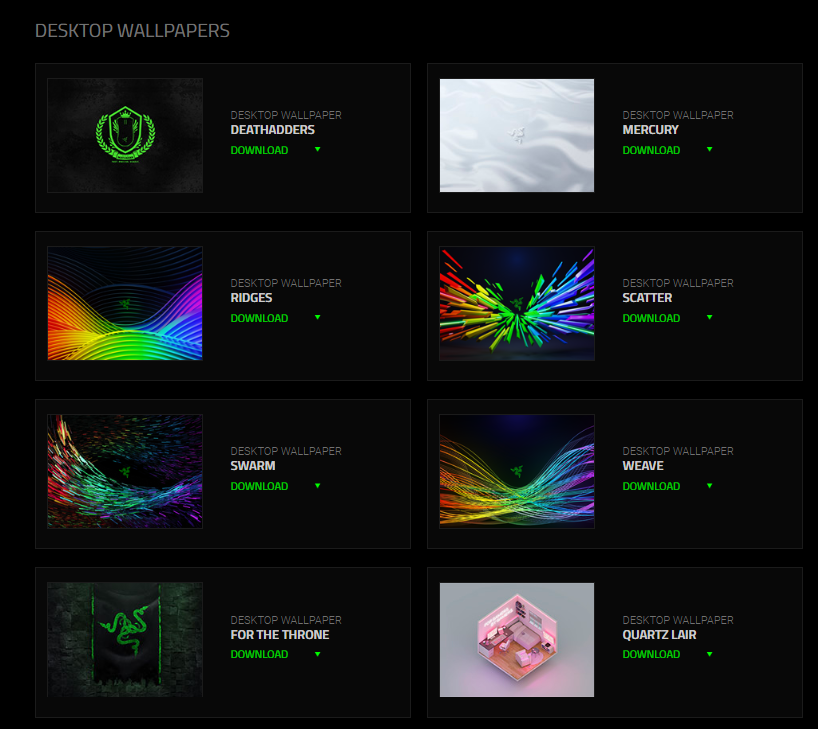 R L Z 3 R Razer 公式デスクトップpc用壁紙ダウンロードサイトに新しいバリエーション Deathadder が追加されてますね 祝1000万台販売達成razerdeathadder T Co 4mnmlfuh9x