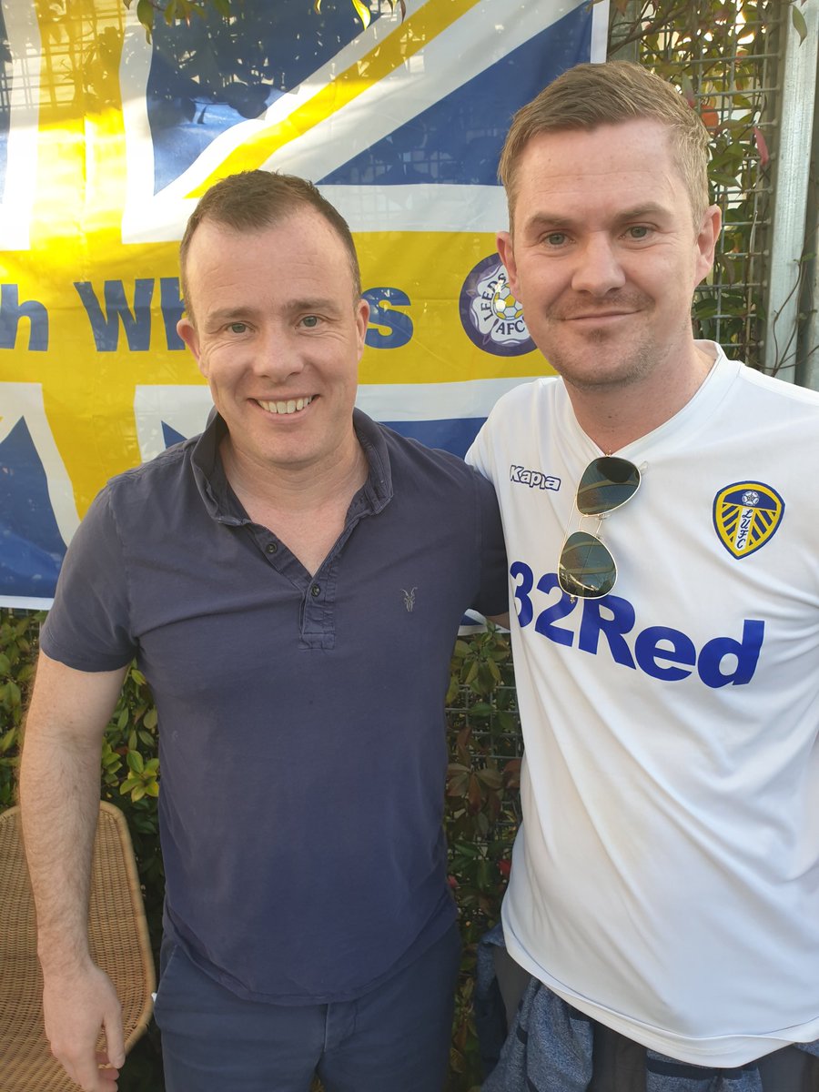 Say what you want about <a href="/LUFC/">Leeds United</a> but for me as a lifelong fan, who lives in Australia to get the chance to see my team play here is immense.. ON TOP of that to get to meet and get pictures with leading figures in our club is unreal!! They're doing a fantastic job! <a href="/andrearadri/">Andrea Radrizzani</a> #lufc