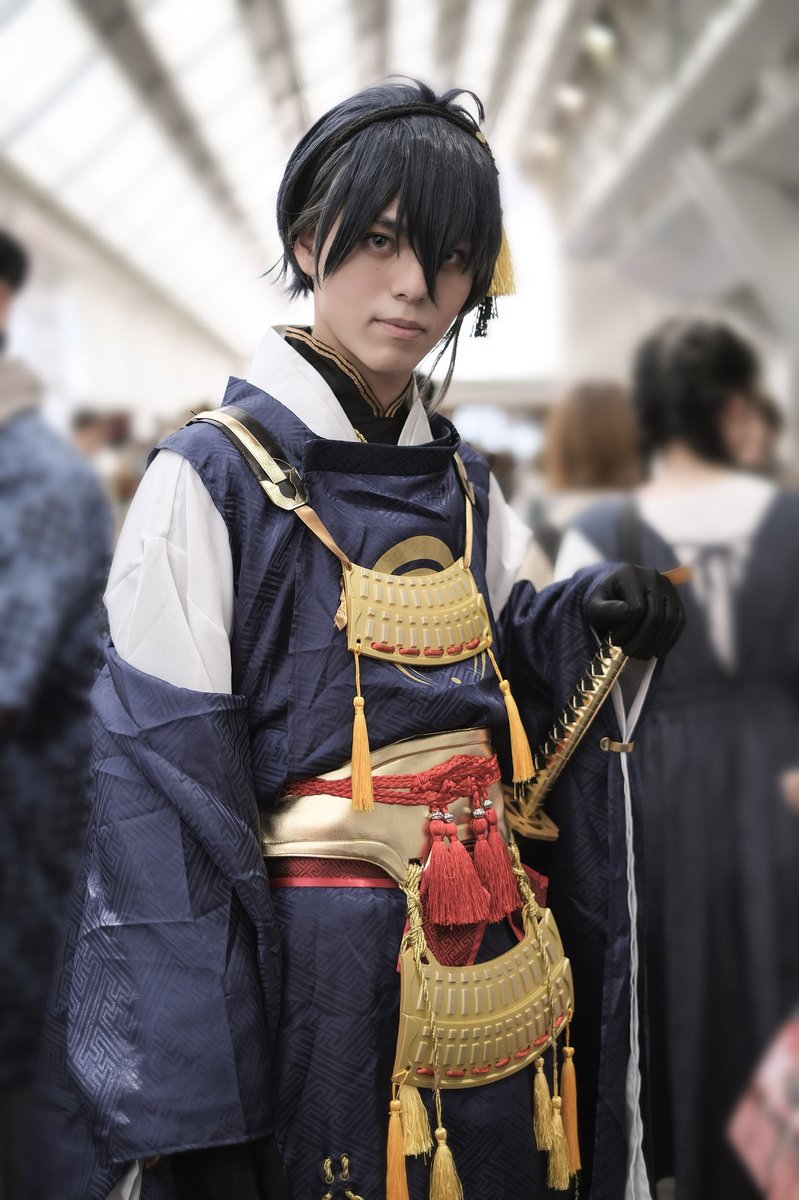 コスプレ 刀剣乱舞/三日月宗近 p:めろんさん(@nanasemeron #CC福岡49