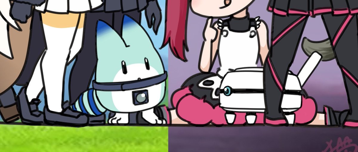 ねこたススム ケモノクサ ケムリクサ けものフレンズ どん兵衛