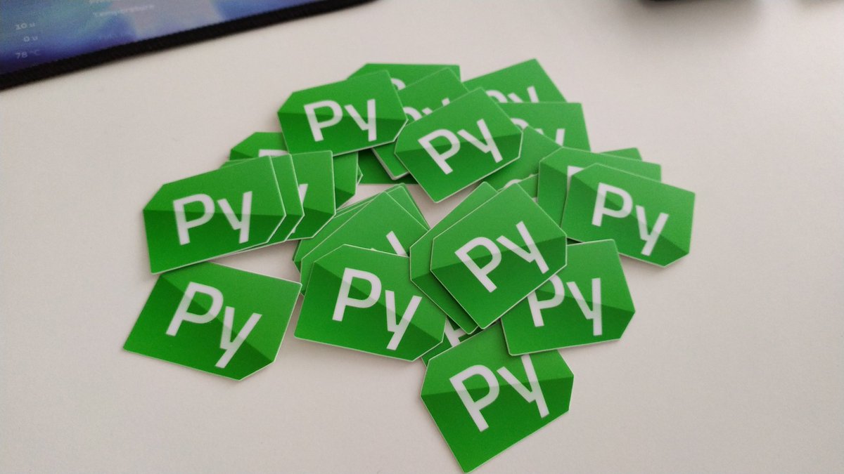cmaureir's tweet image. Anyone working on Qt for Python projects? We have a set of brand new stickers :D get yours at the next @PyConDE in Berlin #pyside #shiboken #qtforpython @qtproject