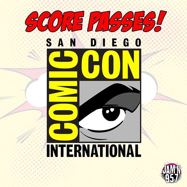Jamn957's tweet photo. Score a pair of passes to the SOLD OUT 2019 Comic-Con International, at the San Diego Convention Center July 18 - 21.
.
.
Link in bio or https://t.co/lF6op5FHJ8
.
.
@comic_con #SDCC50 #SDCC2019 #comiccon #comicconsd #comicconinternational … https://t.co/t1U61jT2Ou https://t.co/Blf0VUKfqZ