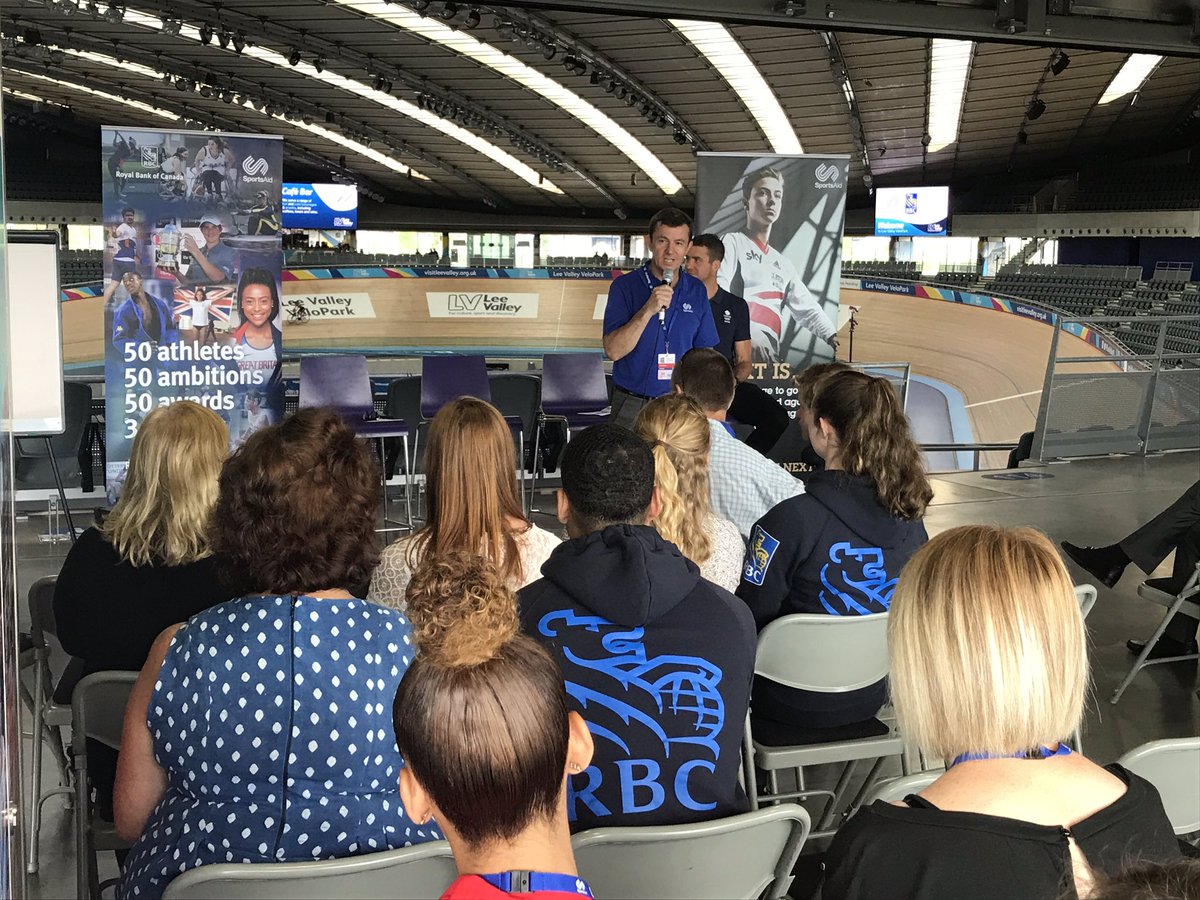 We’re all set for an engaging workshop at <a href="/LeeValleyVP/">Lee Valley VeloPark</a> as SportsAid athletes, supported by <a href="/RBC/">RBC</a>, come together for a day of learning 📝

5️⃣0️⃣ talented young British athletes are receiving a financial award, mentoring and personal development opportunities through RBC this year 🇬🇧