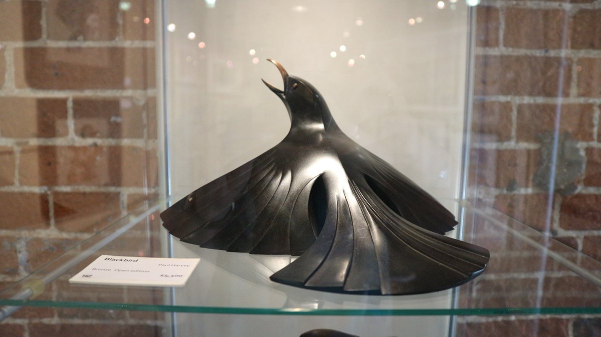 GuildfordArts's tweet photo. Sculpture by Paul Harvey at the 'Yvonne Arnaud Art' Exhibition, open from 3-18 July, 10-6 Monday, &amp; 10-7.30 Tuesday to Saturday, at the Mill Studio. Something for everyone... https://t.co/RcboLLlfLs
