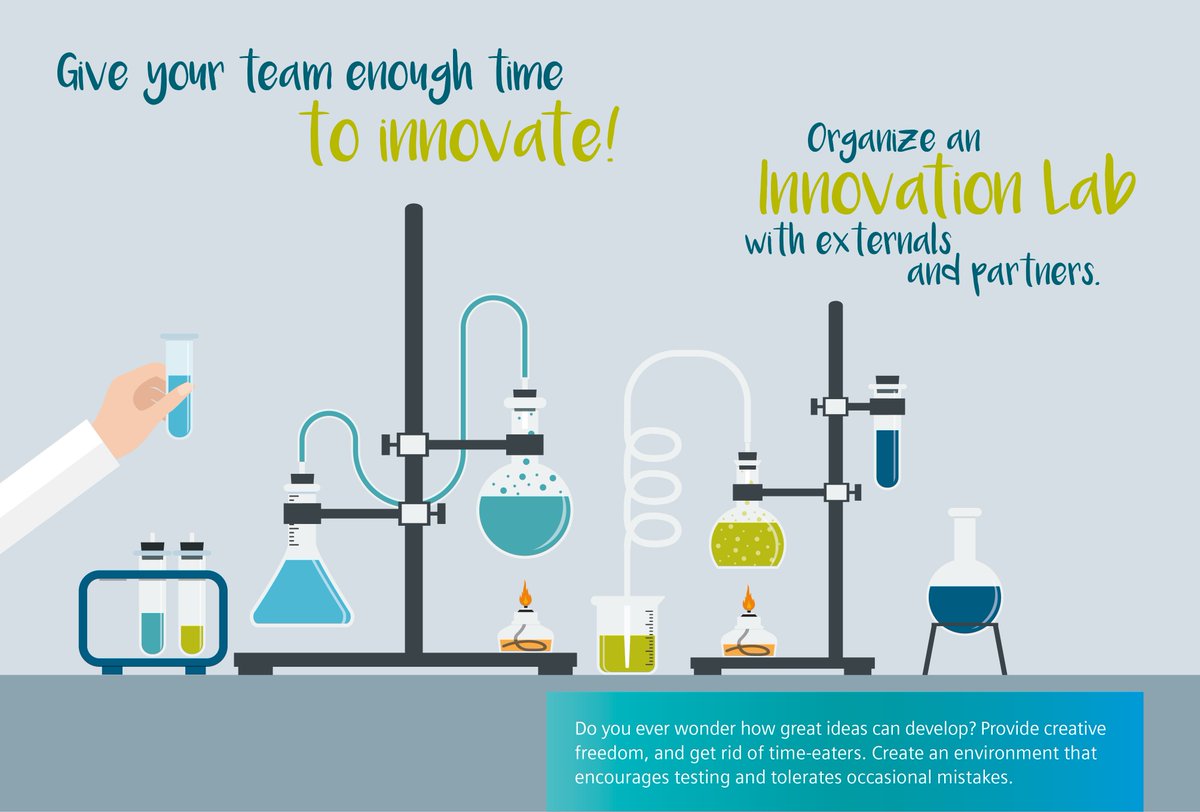 LeadershipChallenge 29/52: It's about Innovation!

Innovation is accelerated when people have a platform to talk to each other. An Innovation Lab can help!