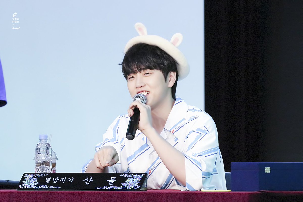 Candy_Sandeul's tweet image. 190714 대전 팬싸인회 #B1A4 #삼돌 #산들 🍬

우리의 듬직한 별밤지기 삼돌&amp;gt;&amp;lt;