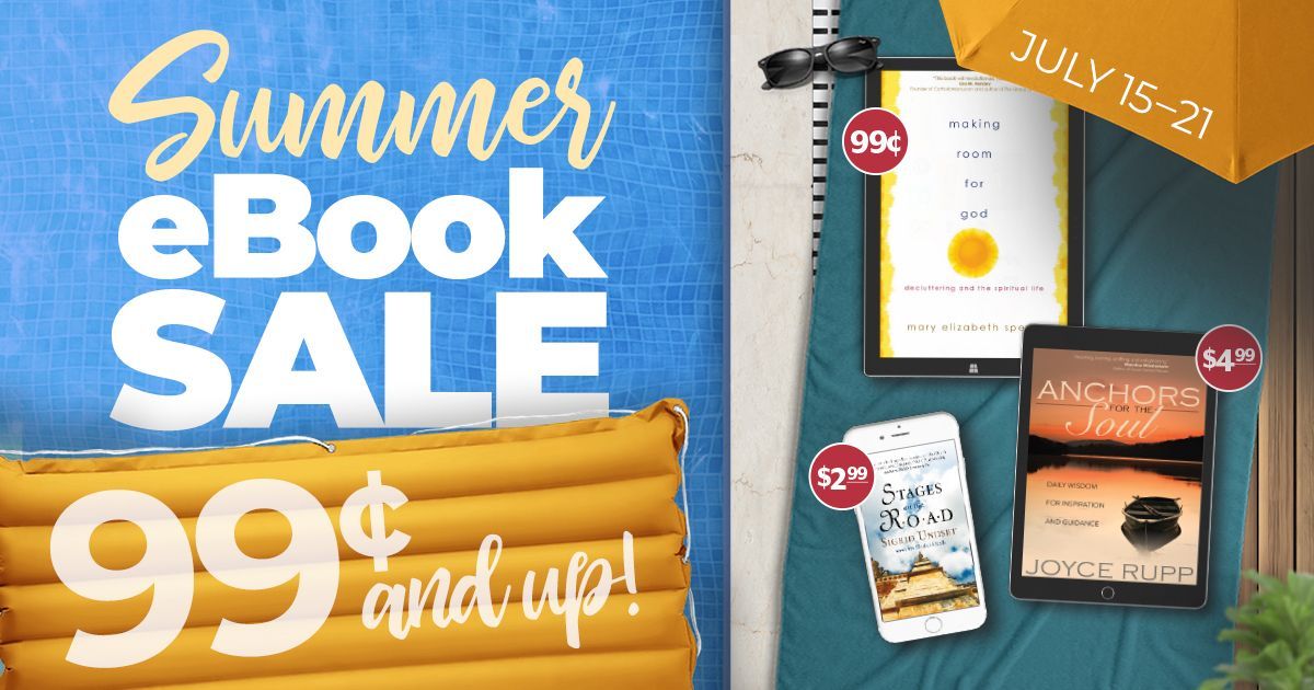 avemariapress's tweet photo. Our Summer Sale continues with special deals on our eBooks from now through July 21. Grab one of these incredible books starting at 99¢! https://t.co/9rw6fypfNi #ebooks #summersale  #avemariapress #avebooks #aveauthors #readabook #booklist  #readmore #read #books  #reads https://t.co/4hX2KmqRjU