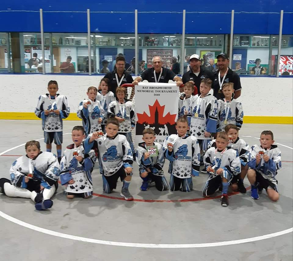 LacrosseOshawa's tweet photo. #OBKShoutout to the #OBKTyke Team bringing home #Gold from @griffinslax Ray Broadworth Memorial ๐ฅ #OBKProud ๐๐ฅ https://t.co/QZ2cf0NlC1