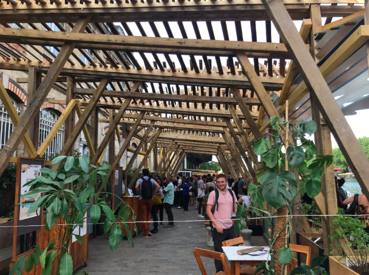 ESS2024's tweet image. Jusqu'au 2/09 venez découvrir la Terrasse de @Les_Canaux! 🏡
♻️Circuit-court, mobilité douce, constructions durables, agriculture urbaine... Tout au long de l'été #ESS2024 vous présente des acteurs inspirants qui font vivre la terrasse et qui s'engagent pour un futur désirable!👏