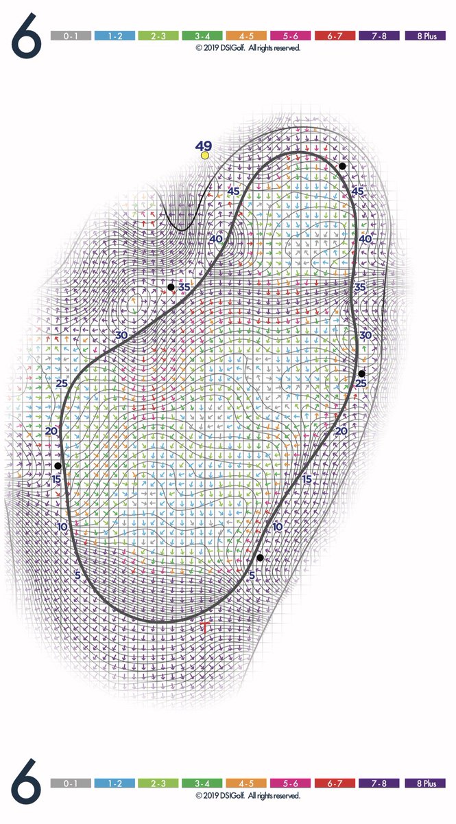 Few examples of the DSIGolf Green Book that the players will being using at Royal Portrush, The Open Championship.
Proud to be the sole supplier of 3D scan data and green books to the players for this years Championship.