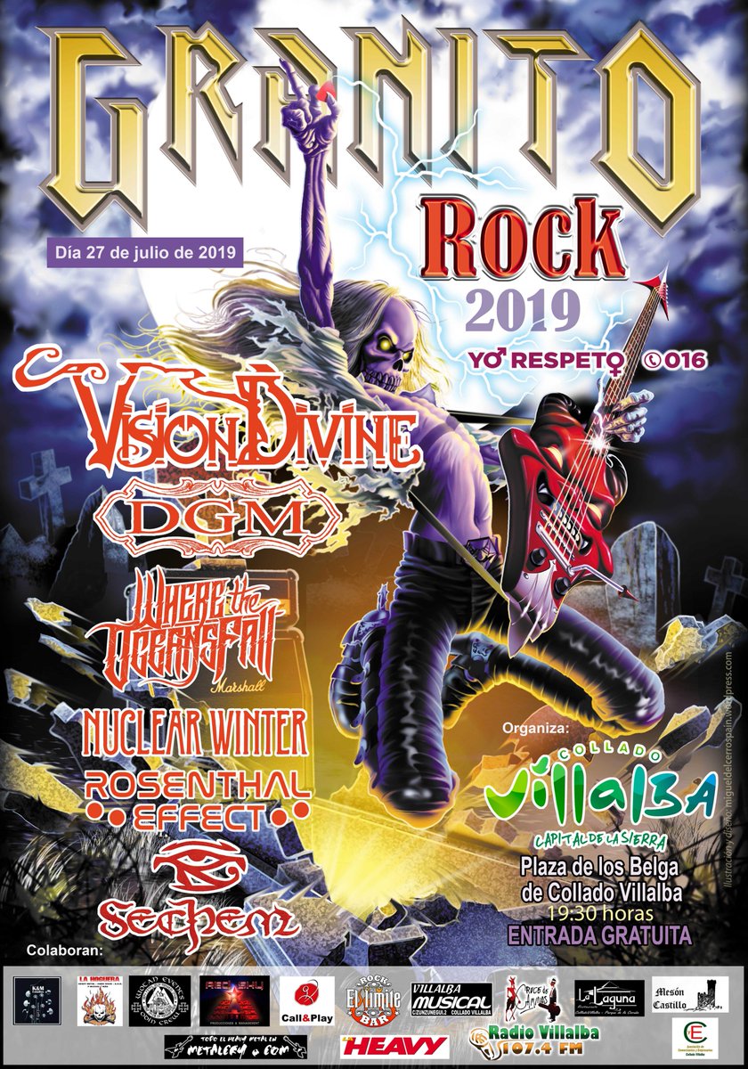 #granitorock2019 Festival Granitorock dia 27 de Julio Collado Villalba.