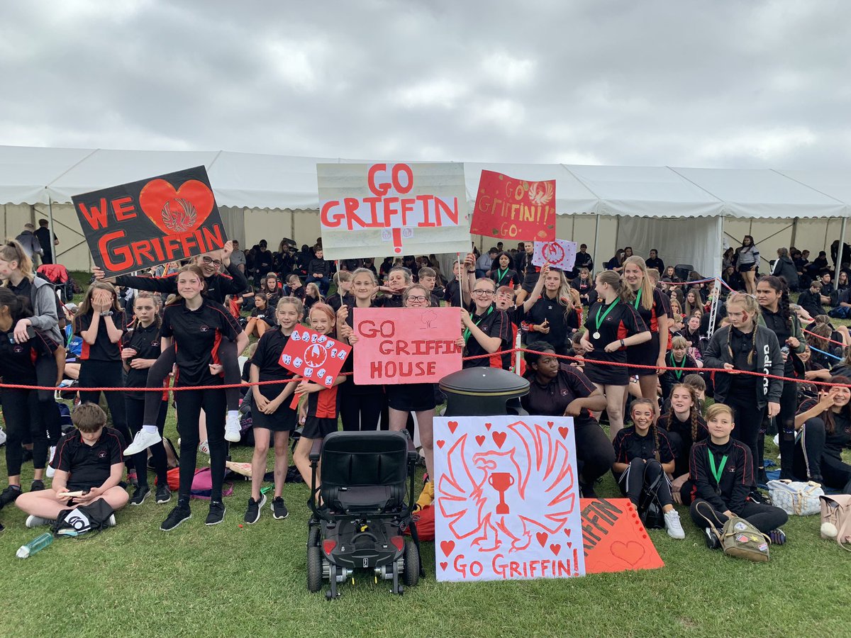 So much Griffin Pride on show today.... by far the noisiest and proudest House!! <a href="/KBuccleuchA/">KBA</a> <a href="/Kbahousechamp/">KBA House Champ</a> ❤️❤️❤️🏆🏆💪🏼💪🏼💪🏼