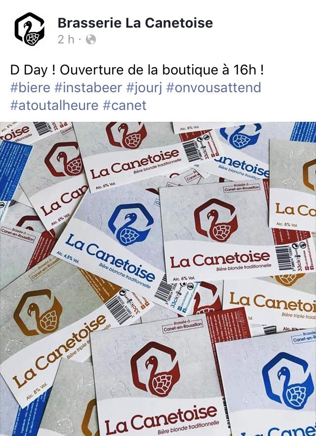 Torres_Fbn's tweet photo. Opening de #LaCanetoise aujourd'hui à partir de 16h au 52 Boulevard de las Bigues, 66140 Canet-en-Roussillon !! N'hésitez pas à aller déguster ces bonnes bières 100% fait main ! 👍🏼🍻🍺 https://t.co/PbmlGQPq8s
