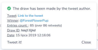 avocado_fox's tweet photo. And the winner of my avatar raffle is... @ForestFlowerPup, Congratulations! 😃 Thank you everyone for participating in this raffle, single one of you are amazing! https://t.co/Hjnh5Zr0Bt