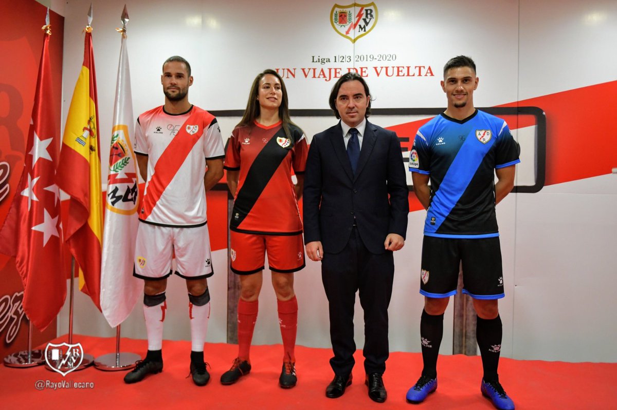 RayoVallecano's tweet image. ⚡Equipaciones Rayo Vallecano 2019-20
#UnViajeDeVuelta
