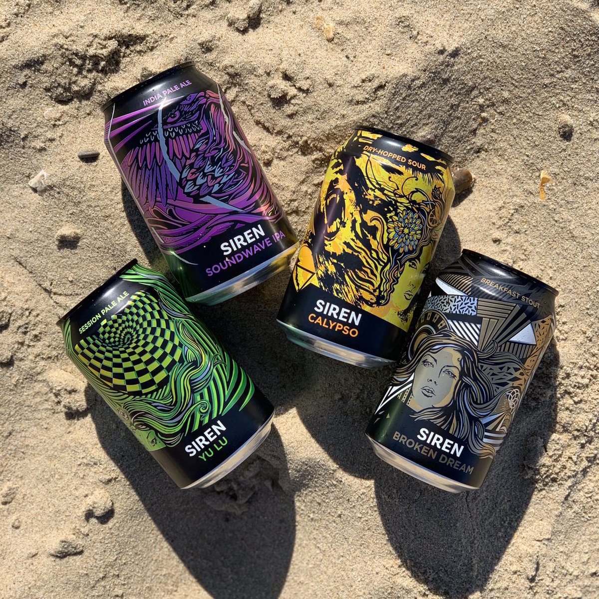 We got a <a href="/SirenCraftBrew/">Siren Craft Brew</a> delivery just in time for the weekend 
#sirensawaken