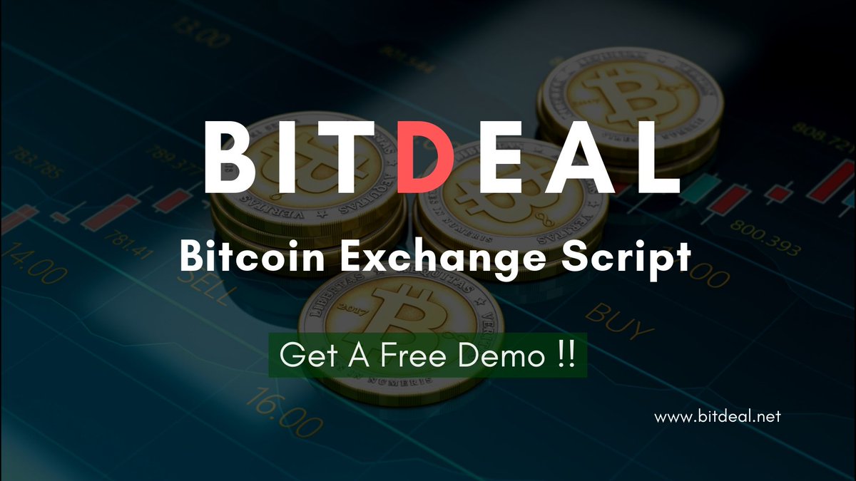 bitdeal001's tweet image. Start your own Bitcoin Exchange Platform with Bitdeal's Bitcoin Exchange Script. Claim for a free demo at Bitdeal now !!
bitdeal.net
#bitdeal #bitcoin #bitcoinexchangescript #US #Brazil #Malaysia