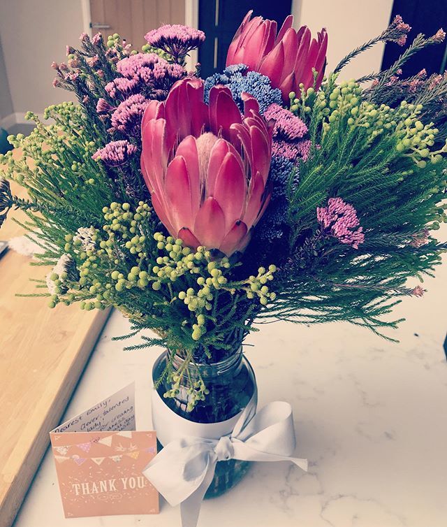 😍 Gorgeous flowers from our gorgeous bride!