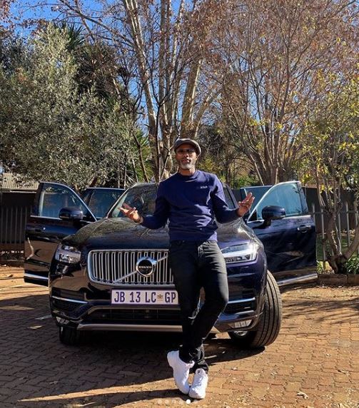 VolvoCarsPta's tweet photo. A #VolvoMoment with SA's Thapelo Mokoena in the Volvo XC90 https://t.co/t9tXX5Ewfw