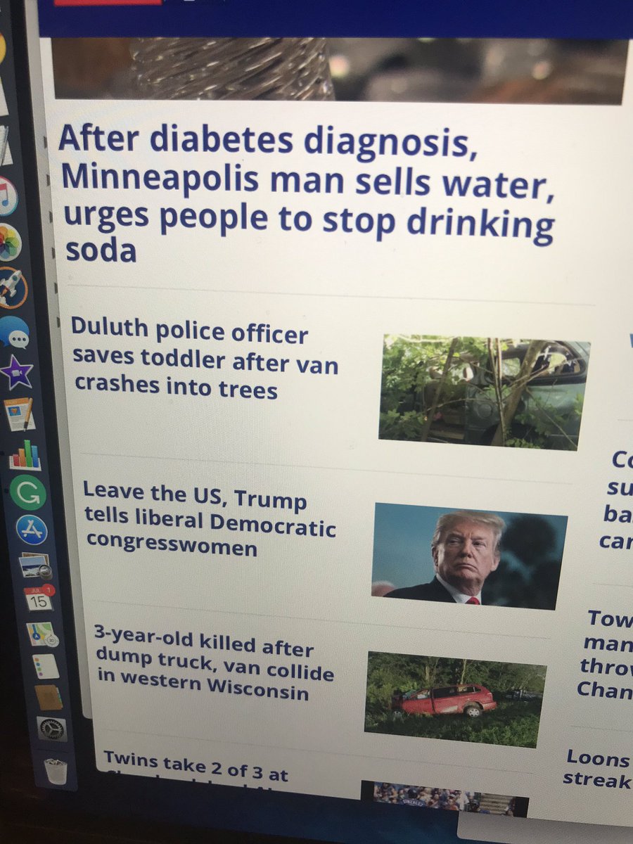 JonJustice's tweet image. Every MN news outlet ran the exact same bias and untrue @AP story about @realDonaldTrump @IlhanMN Tweets. Only @FOX9 dropped the “Of Color” but it was still the same story #FakeNews #LazyReporting