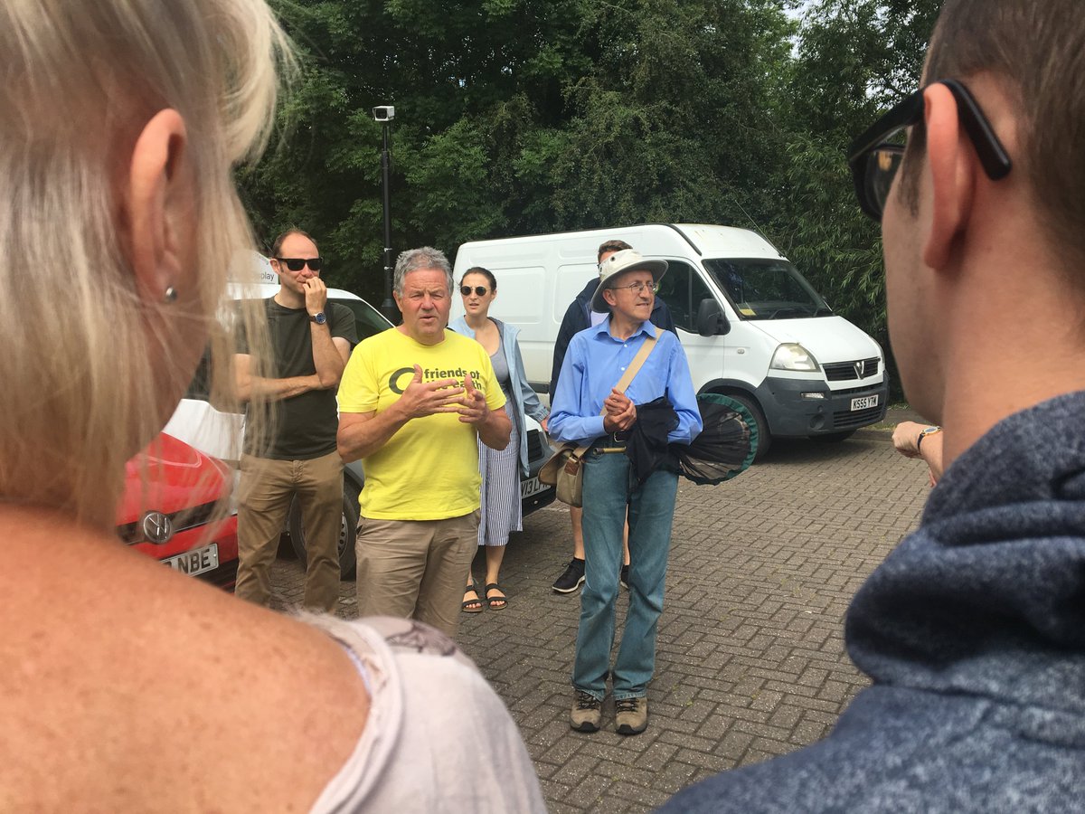 We couldn't do without our volunteers that kindly give their time to the various causes we support. Thank you Anthony Bales for organising the BEE WALK. Thank you so much <a href="/iancbeavis/">Ian Beavis</a> for leading the bee walk &amp; enlightening us all about bees. #Tonbridge