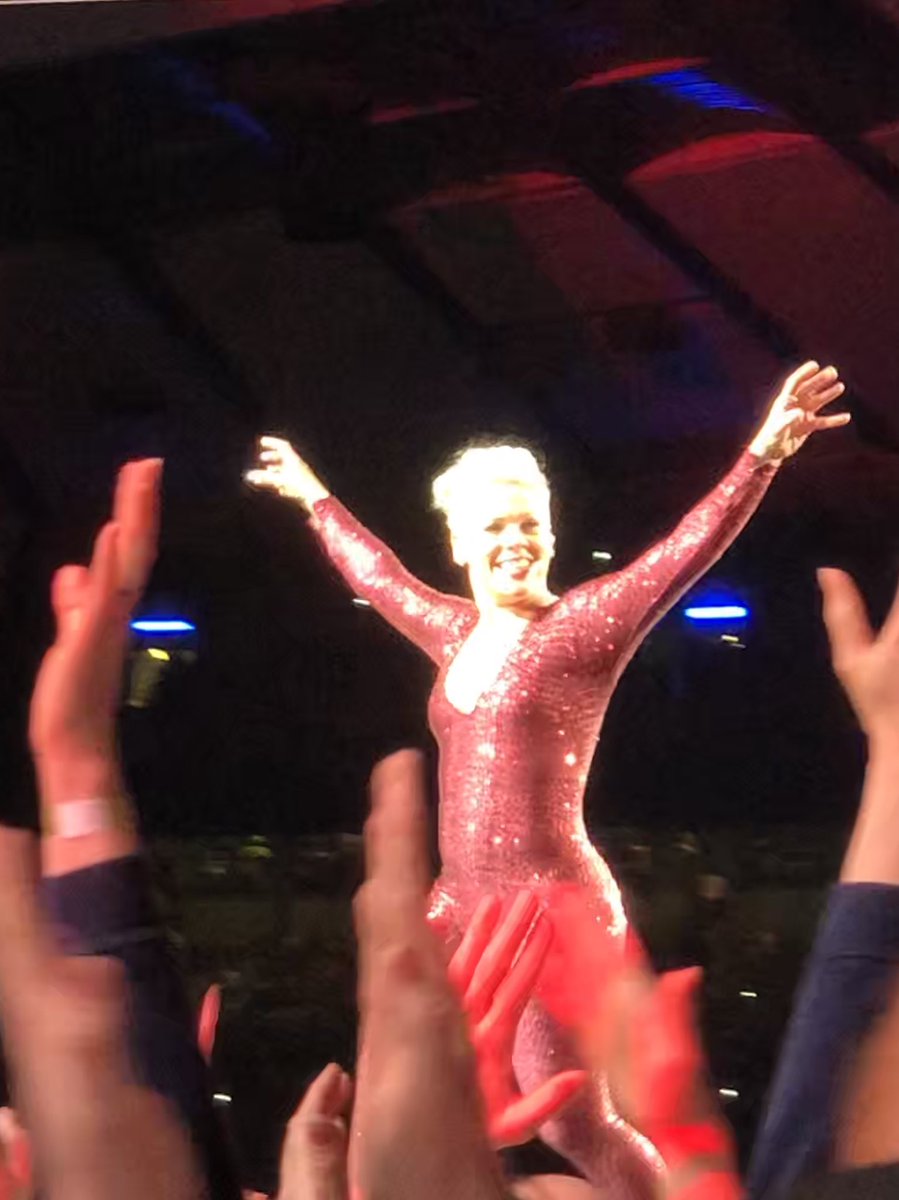 MrsSunterJ's tweet photo. Oh my goodness - I must have talked about @Pink more than I thought! This amazing replica was created by one of my students. This wasn’t part of her English lesson - she just wanted to. Thank you Scarlett - your kindness and creativity causes pure joy. @WestLakesAcad @EnglishWLA https://t.co/WrurMOoWiq