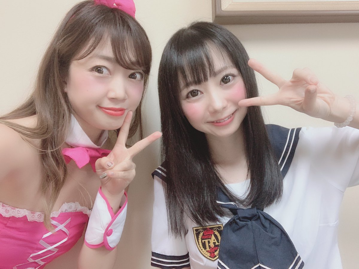 神崎なお ちょこたん せ こ 8 8撮影会 今日は 初めましてのゆいちゃん と一緒でした ᴗ ゴリラ郡山店に愛に来てくれた皆さま 本当にありがとー 次は8 25に行きマース ゴリラ郡山店 神崎なお来店