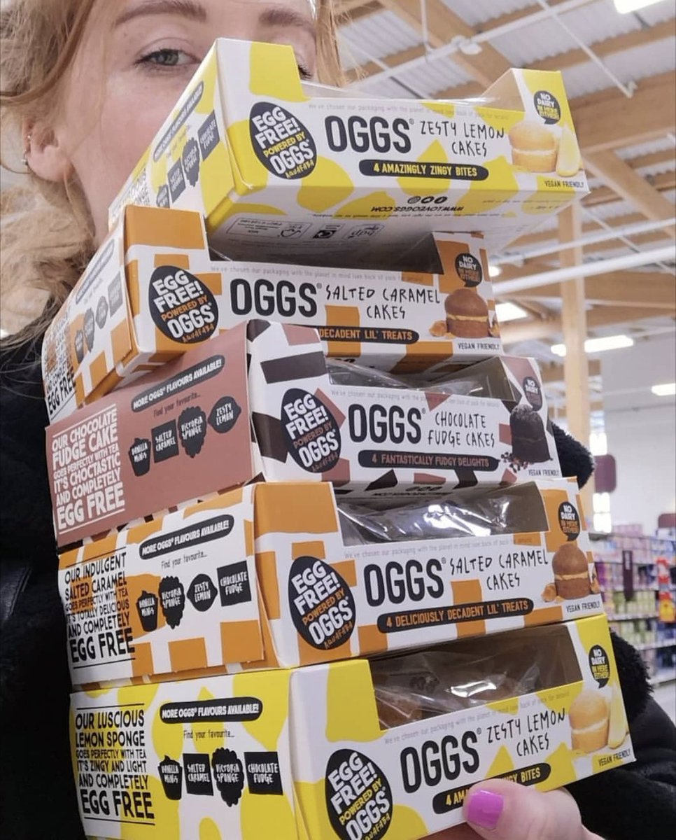 loveoggs's tweet photo. When you find out that all of our cakes are on offer in @sainsburys .... #bakenews https://t.co/M1QZD91EgQ