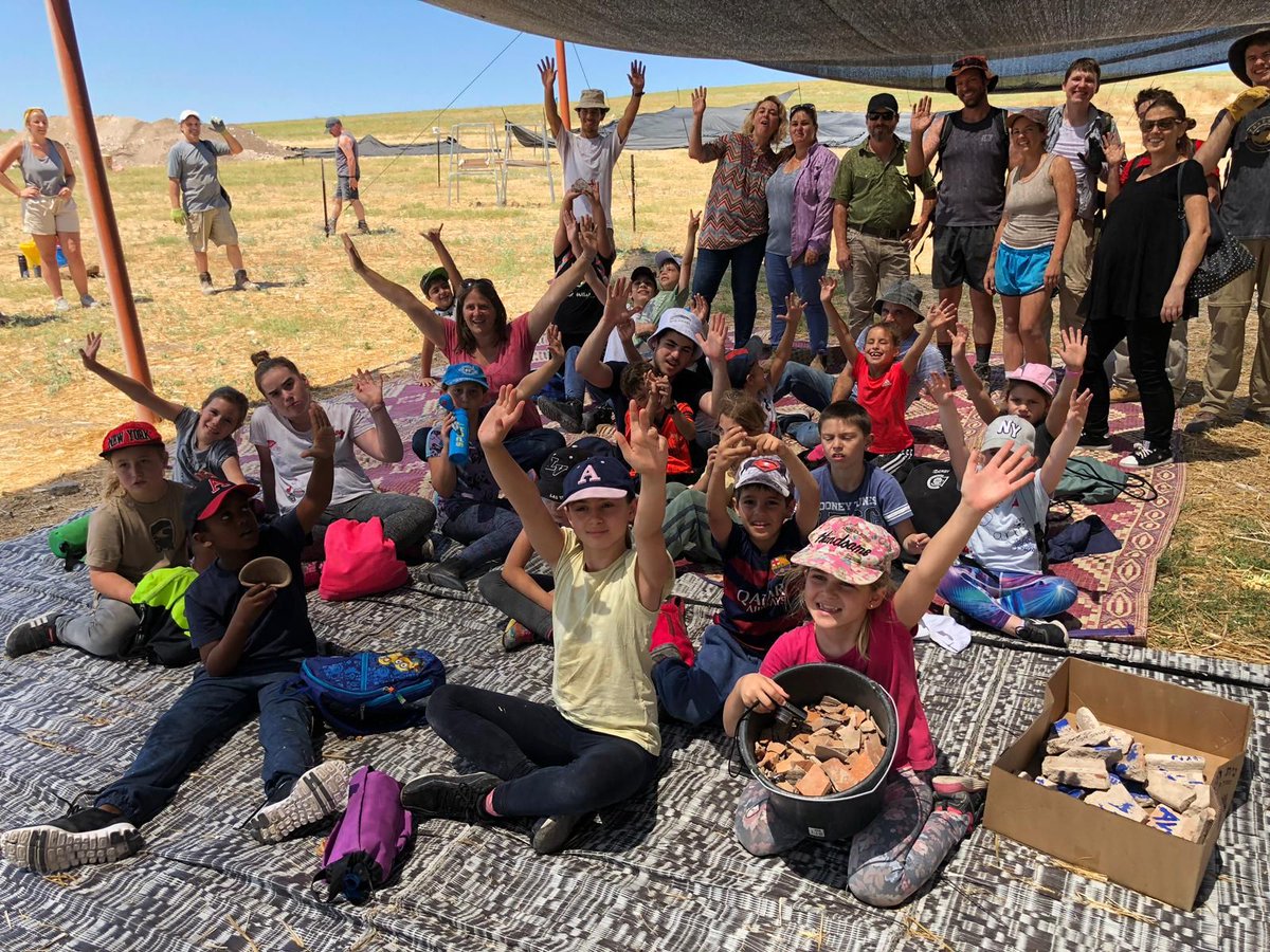 FriendsofIAA's tweet photo. The Israel Antiquities Authority hosts "Summer-Vacation' workshops where K-3rd grade children learn about archaeology. Sign up (https://t.co/NG3FvKZeHh) to receive updates from the IAA's education department. #IAA #Education #Archaeology #ThePastWeek https://t.co/hNqZsZ4tLX