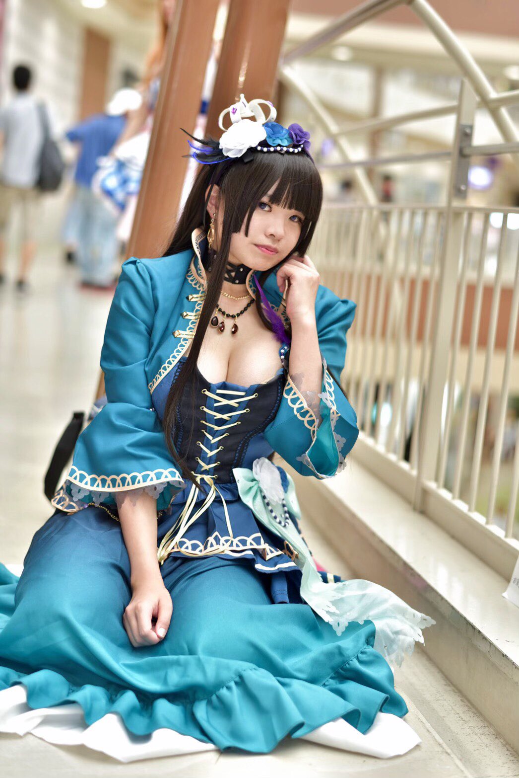 BanG Dream! Roselia 6th anniversary 白金 燐子 コスプレ衣装