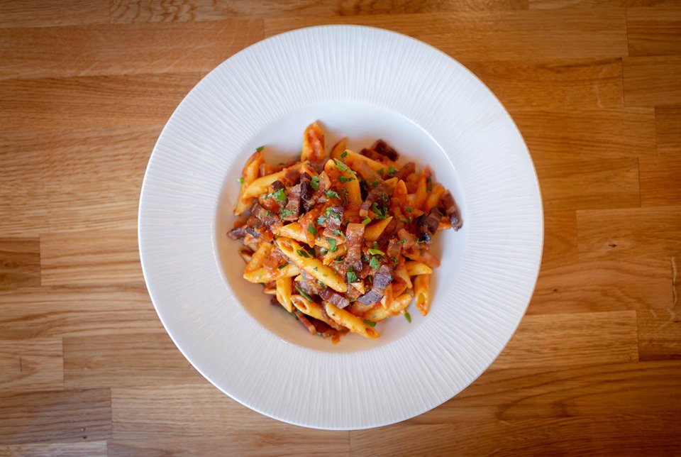 It's all about Amatriciana. 😋