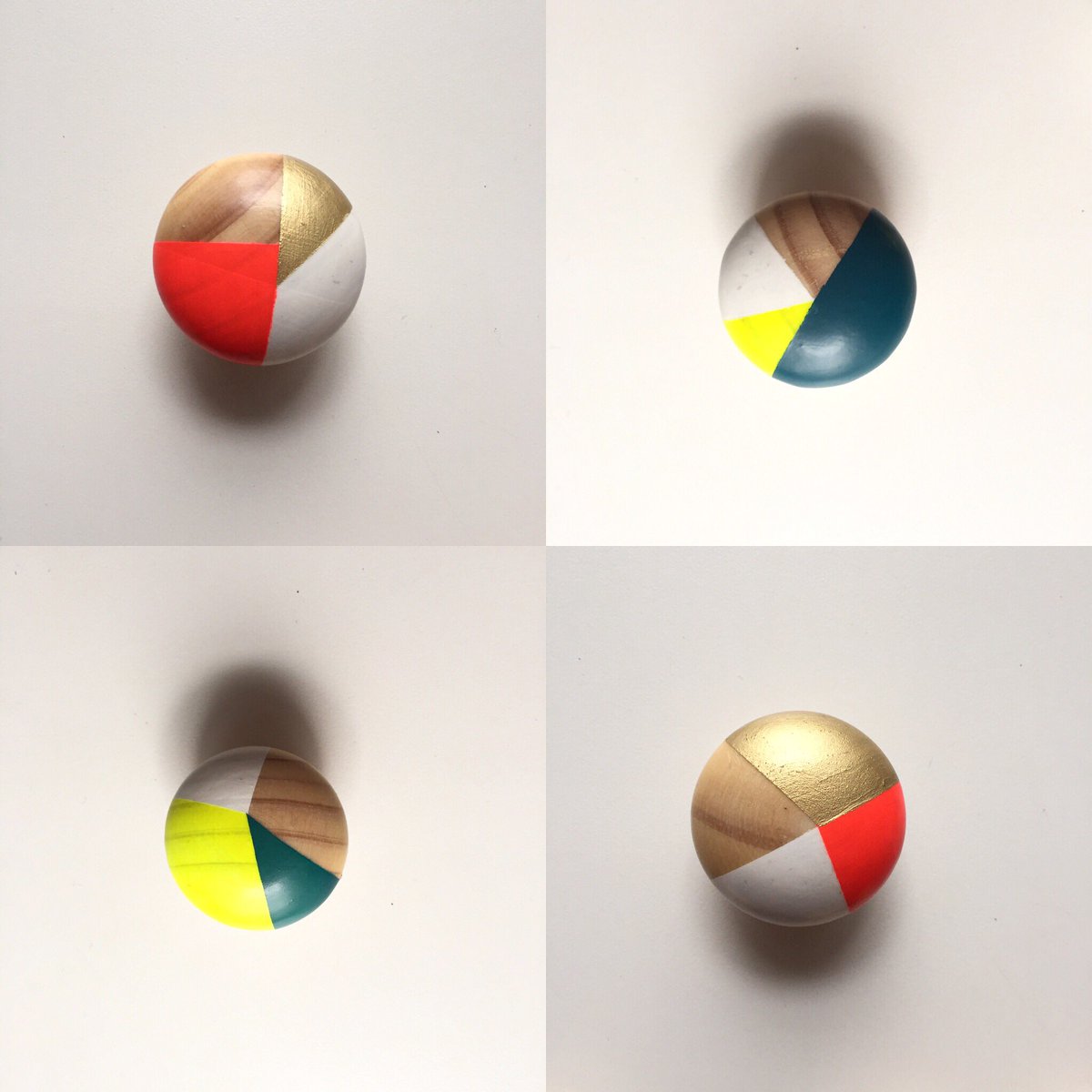 painted_wooden's tweet image. New neon designs #woodenknobs #neonknobs #doorhandkes #woodendoirknobs #painted #geometricdesign #scottishcraft #interiordesign