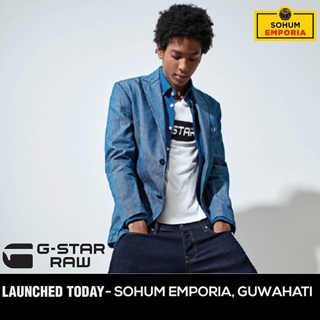 Today we have something huge! to share with you all | #GStarRAW launched today at Sohum Emporia | Discover the latest range by G-Star Raw for both men & women's wear | Visit today!!