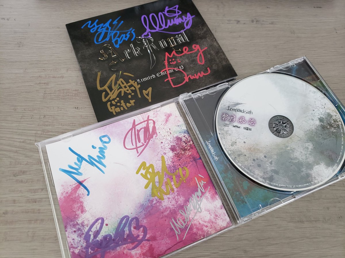 manigoro's tweet photo. 今月の購入音源と戦利\m/
#ArkRoyal
#Leopardeath
#GYZE
#RieakaSuzaku
#Primitai https://t.co/wXMecArPpo