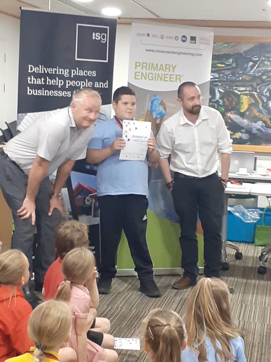 Congratulations to Yusef who just got the Runner Up medal for his engineering project. So proud. <a href="/LansdownePS/">Lansdowne Primary</a>