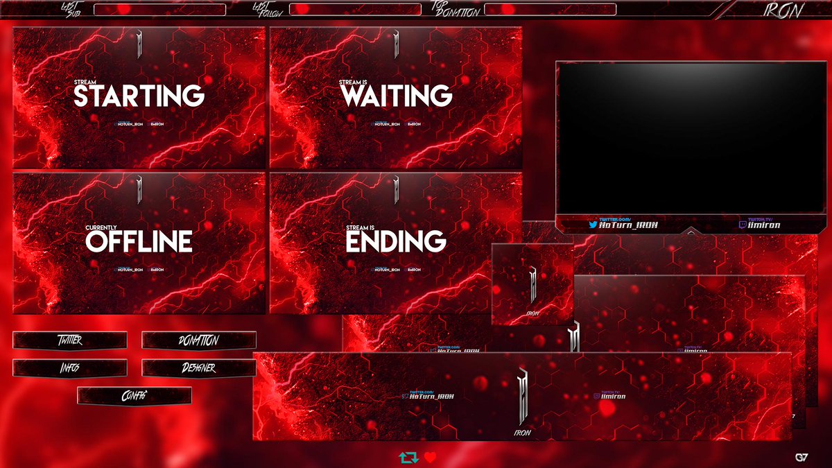 Stream Pack for Iron. RT &amp; Fav if apprecied <a href="/ScrimsVite/">ScrimsVite 12,1K</a>