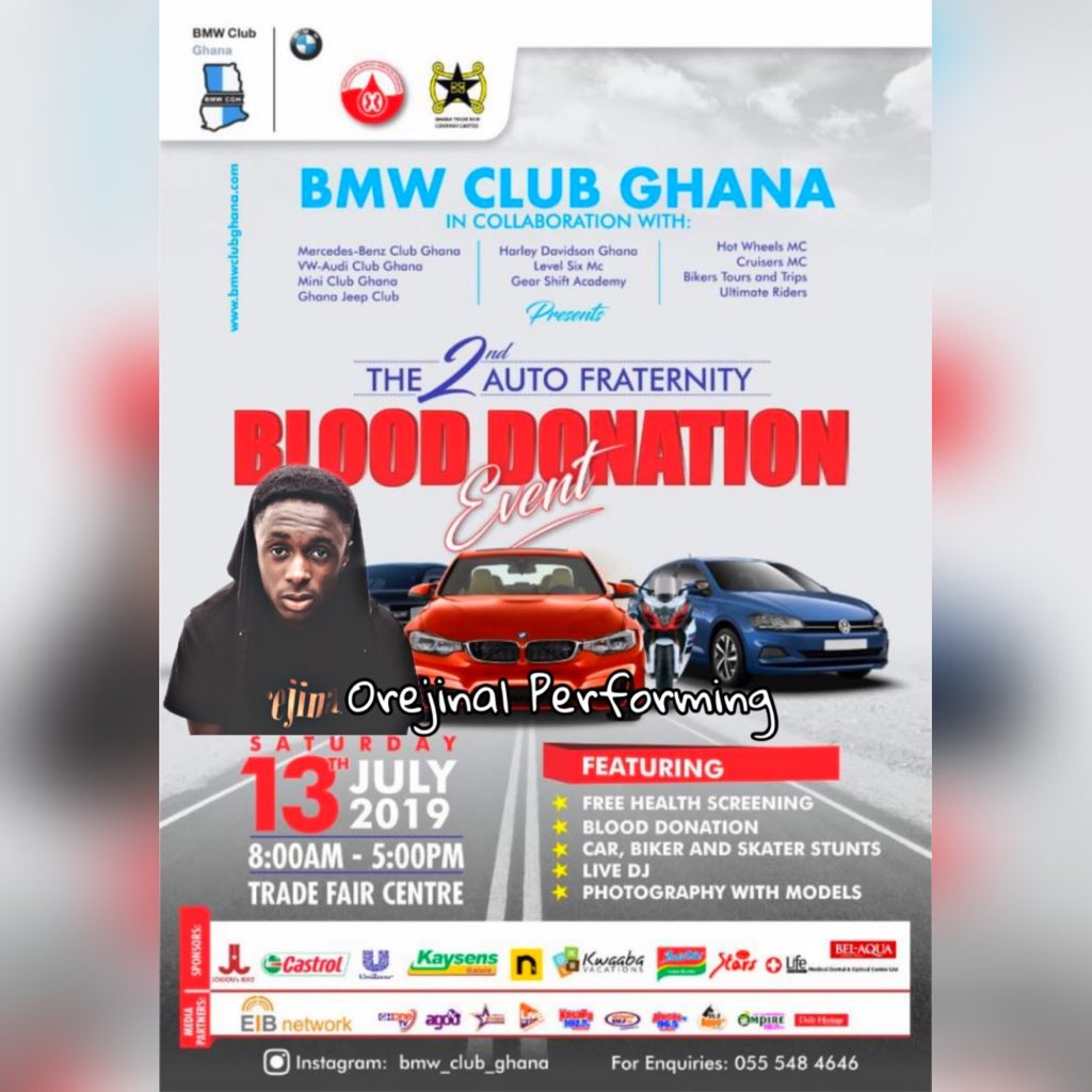 Performance Done ,Thank You @bmw_club_ghana 📸: @timwaa_impact
#youcandoit
#orejinal
#bmwclubghana https://t.co/zE2H2NmnLy