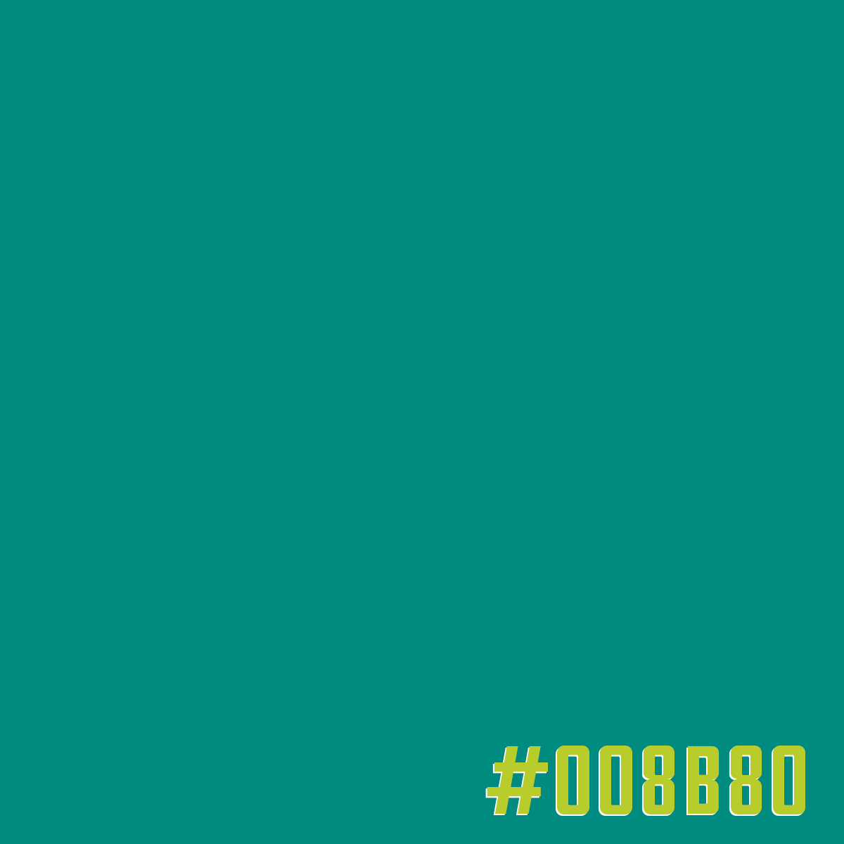 pixelpuncherr's tweet image. #008b80 is my favorite color this week. What's yours? #Favoritecolor #Creativethings #CreateWithLove #GraphicDesigner #Adobe
