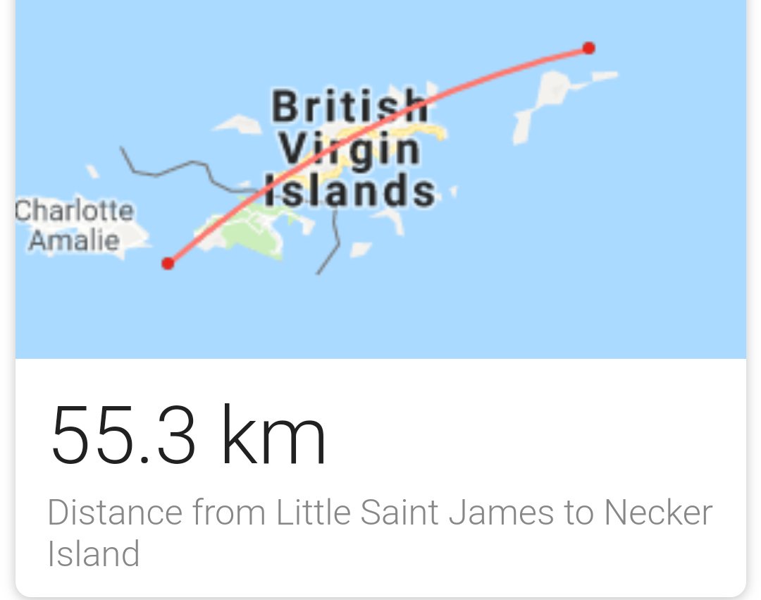 The sex-slaver NXIVM cult held seminars on Sir Richard Branson’s Necker Island in hope of recruiting him into the organisation. Branson couldn't remember them ... but others did. Neckar Island is not a thousand miles away from Little St. James, in fact it's only 34 miles!