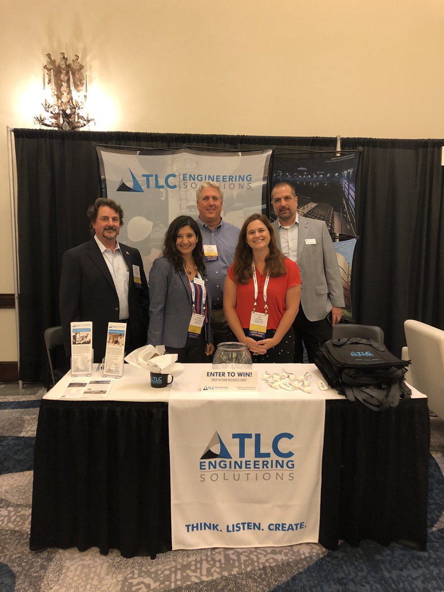 VGBermudez's tweet image. All set up! Visit us at #FEFPA2019 @TLC_Engineering #Sustainability #ThinkListenCreate #TeamTLC